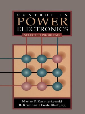 cover image of Control in Power Electronics